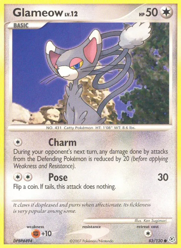 Glameow, Diamond & Pearl 083/130