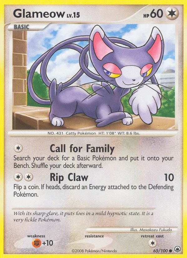 Glameow, Majestic Dawn 065/100