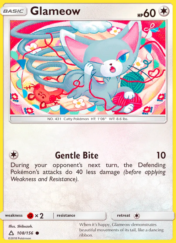 Glameow, Ultra Prism 108/156