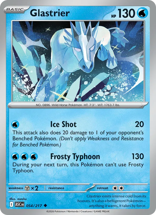 Glastrier, Ascended Heroes 054/217