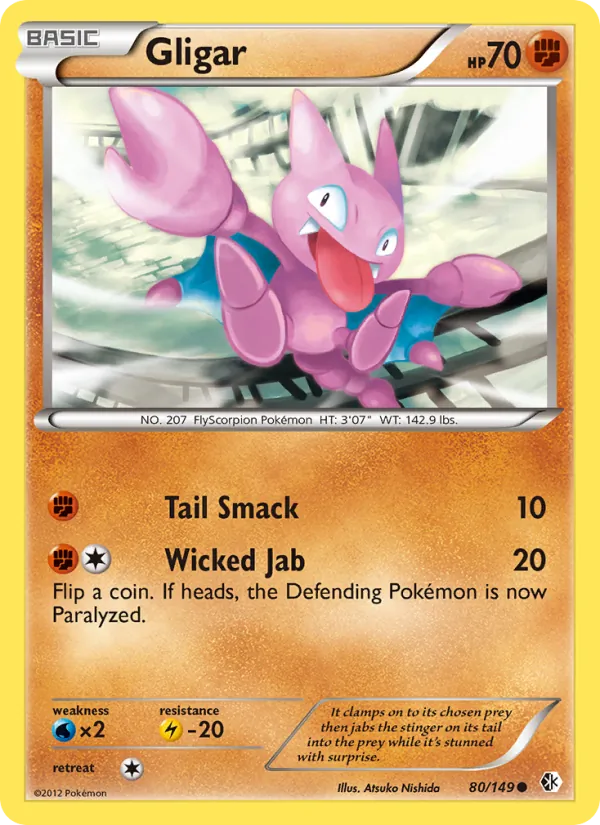 Gligar, Boundaries Crossed 080/149