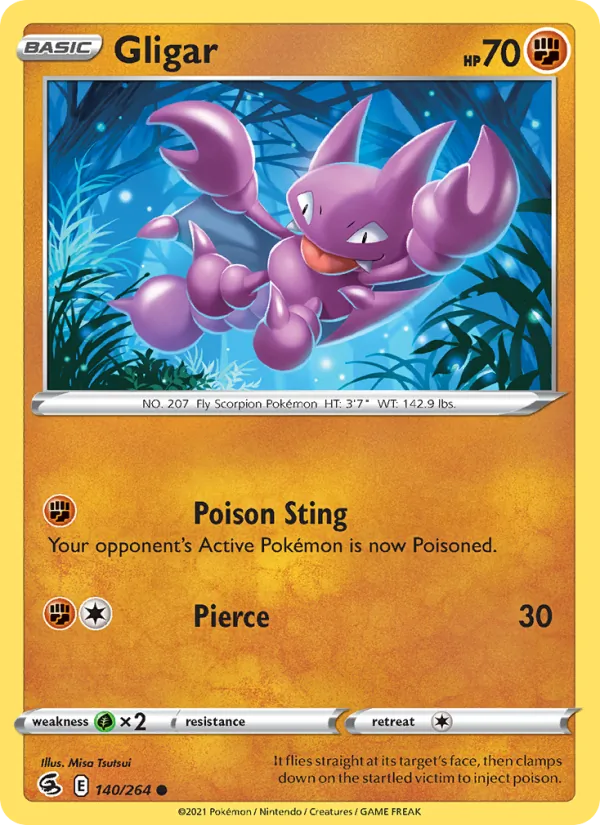 Gligar, Fusion Strike 140/264