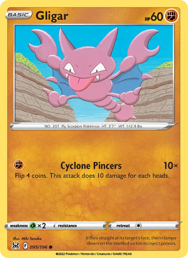 Gligar, Lost Origin 095/196