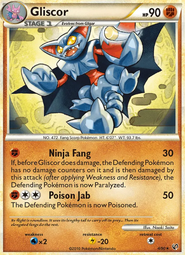 Gliscor, Undaunted 004/090