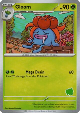 Gloom, My First Battle (Bulbasaur) No. 006