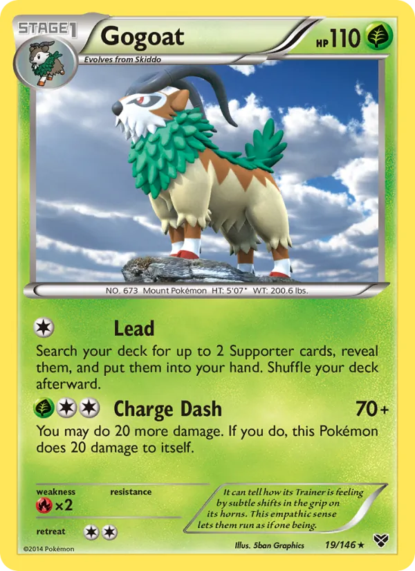Gogoat, XY 019/146