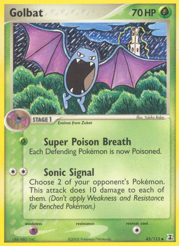Golbat, Delta Species 043/113