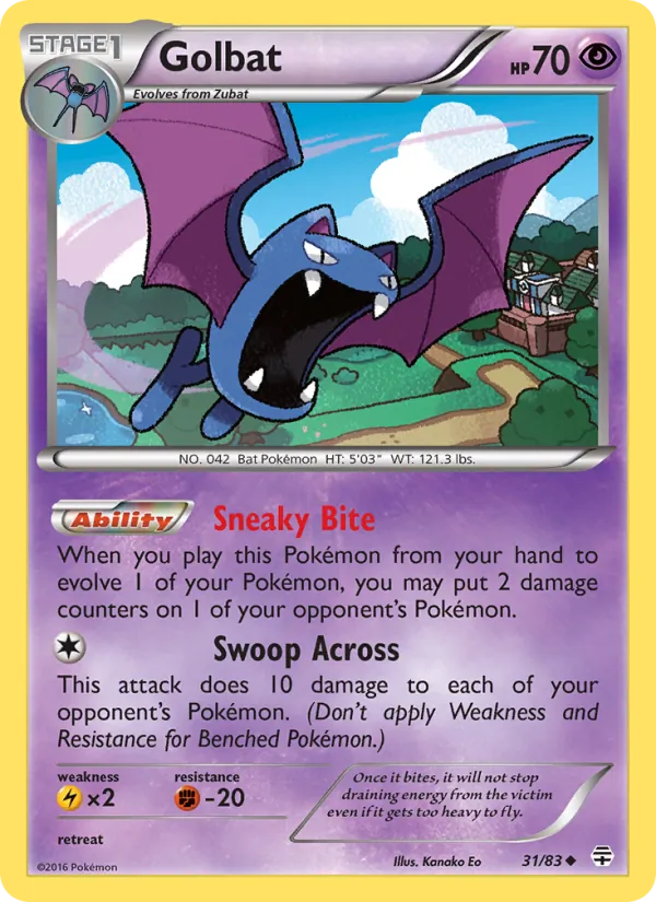 Golbat, Generations 031/083