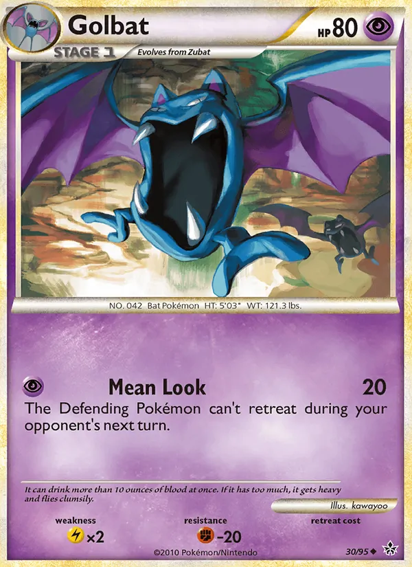 Golbat, Unleashed 030/095