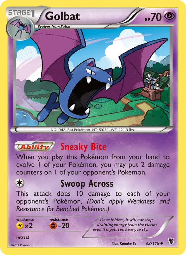 Golbat, Phantom Forces 032/119