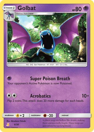 Golbat, SM trainer Kit (Alolan Raichu) 006/030