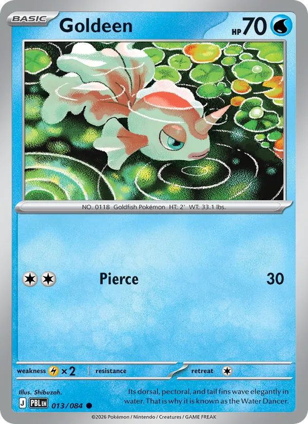 Goldeen, Pitch Black 013/084
