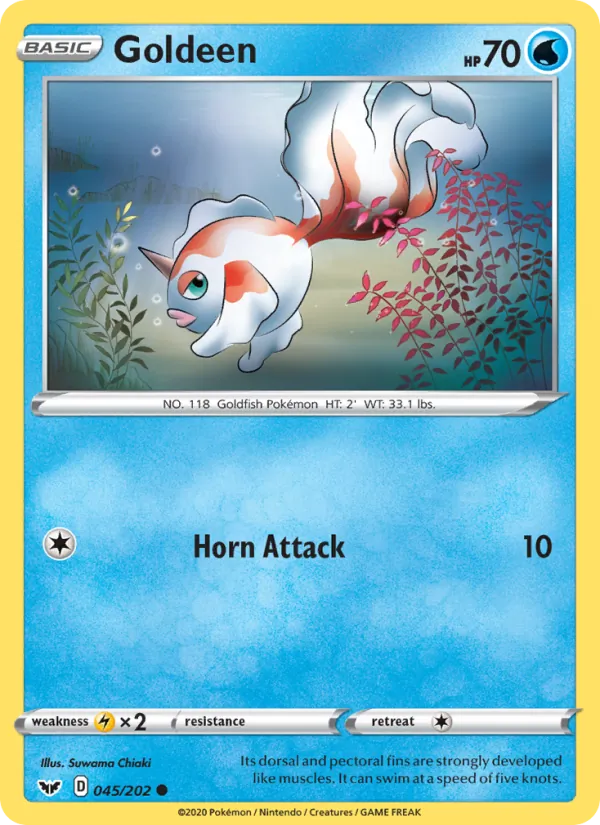 Goldeen, Sword & Shield 045/202