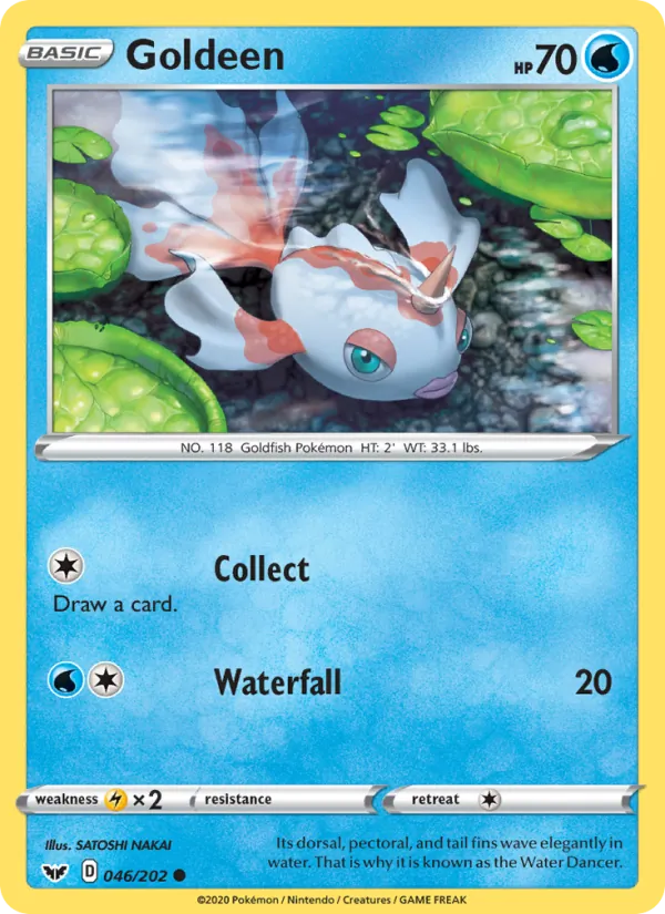 Goldeen, Sword & Shield 046/202