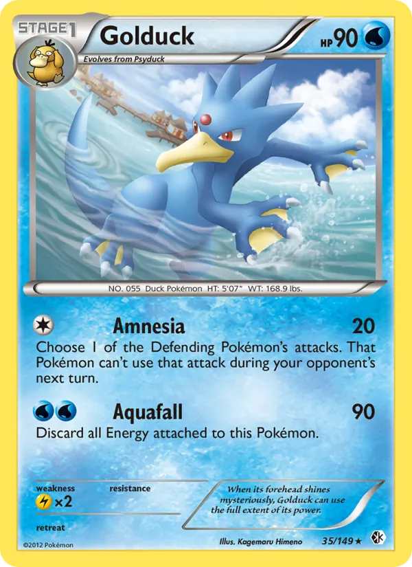 Golduck, Boundaries Crossed 035/149