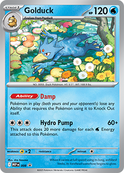 Golduck, MEP Black Star Promos 008