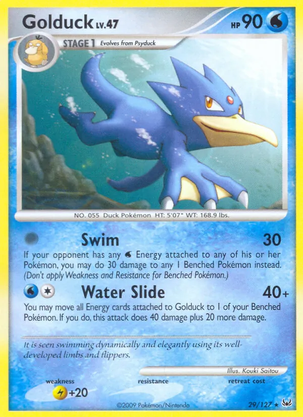 Golduck, Platinum 029/127