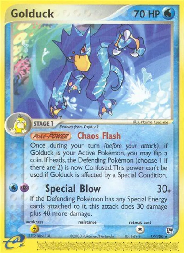 Golduck, Sandstorm 017/100