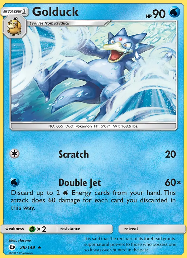 Golduck, Sun & Moon 029/149