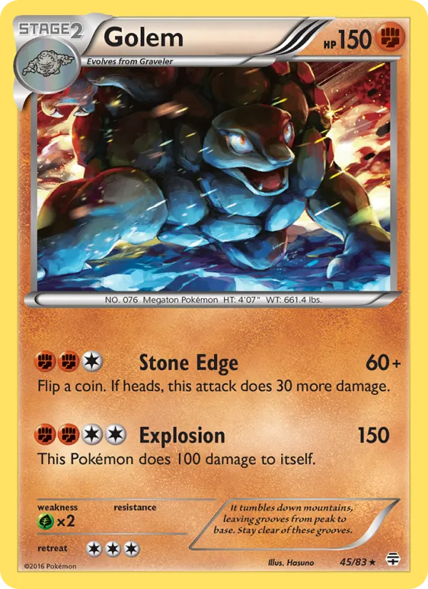 Golem, Generations 045/083