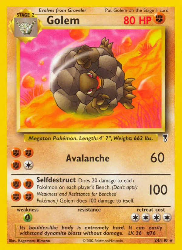 Golem, Legendary Collection 024/110