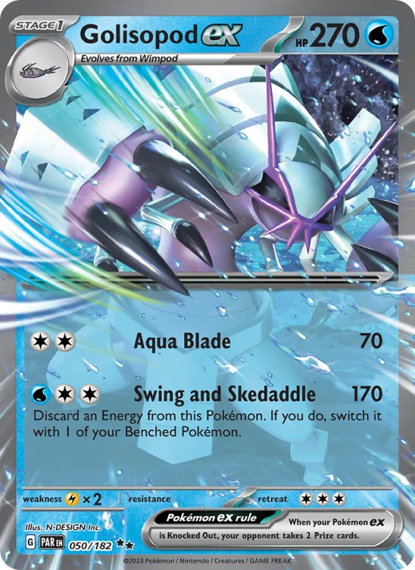 Golisopod EX, Paradox Rift 050/182