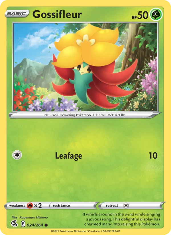 Gossifleur, Fusion Strike 024/264