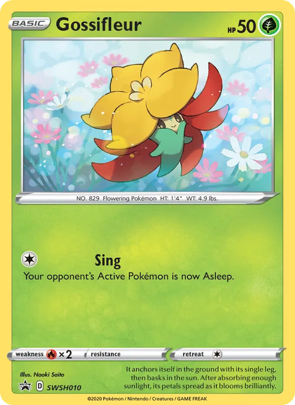 Gossifleur, SWSH Black Star Promos SWSH010/307