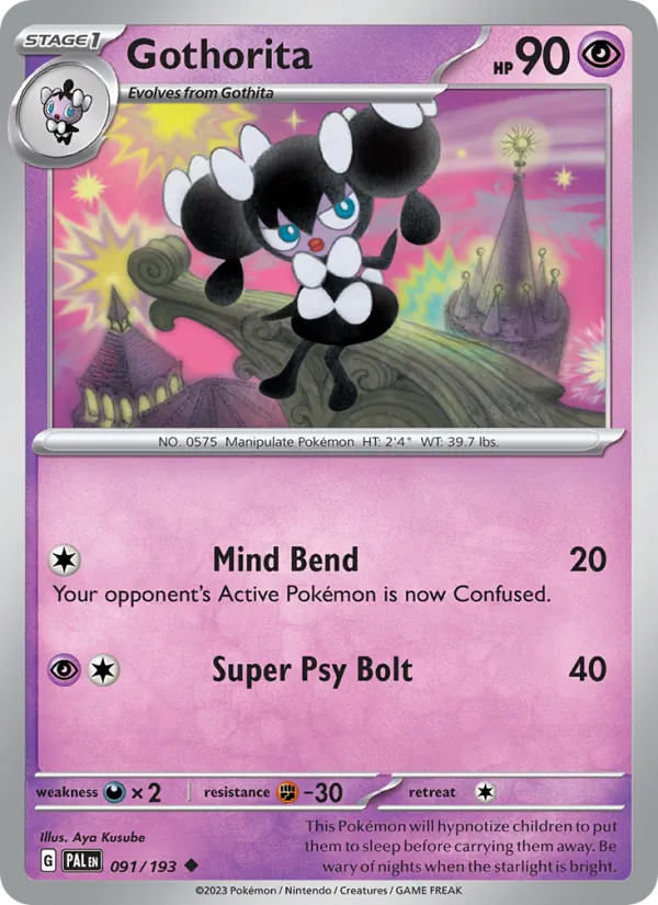 Gothorita, Paldea Evolved 091/193