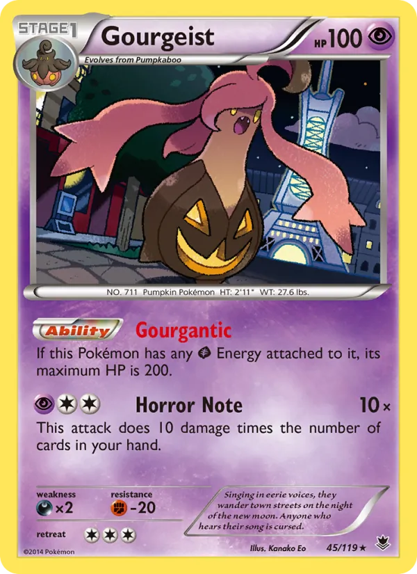 Gourgeist, Phantom Forces 045/119