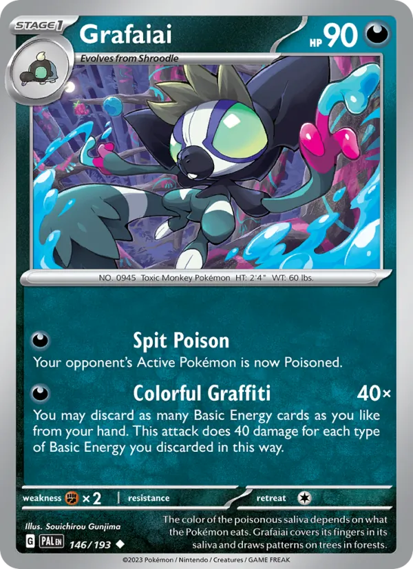 Grafaiai, Paldea Evolved 146/193