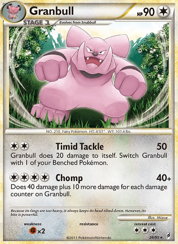 Granbull, Call of Legends 026/095
