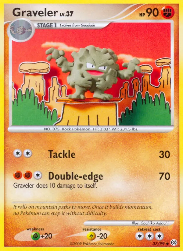 Graveler, Arceus 037/099