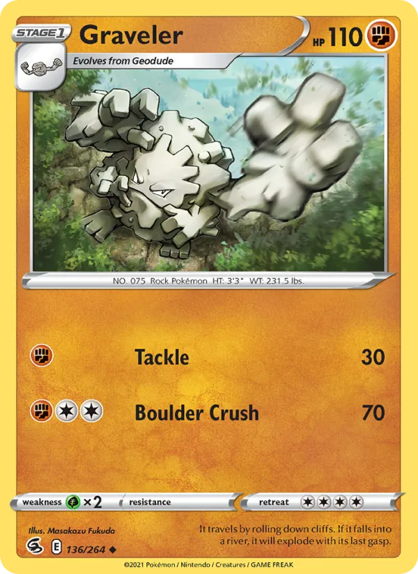 Graveler, Fusion Strike 136/264