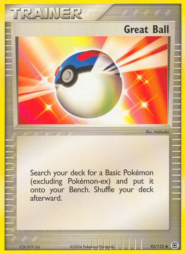 Great Ball, FireRed & LeafGreen 092/112