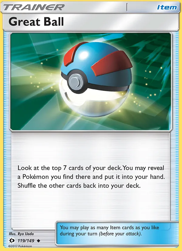 Great Ball, Sun & Moon 119/149