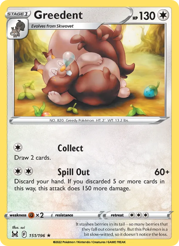Greedent, Lost Origin 151/196