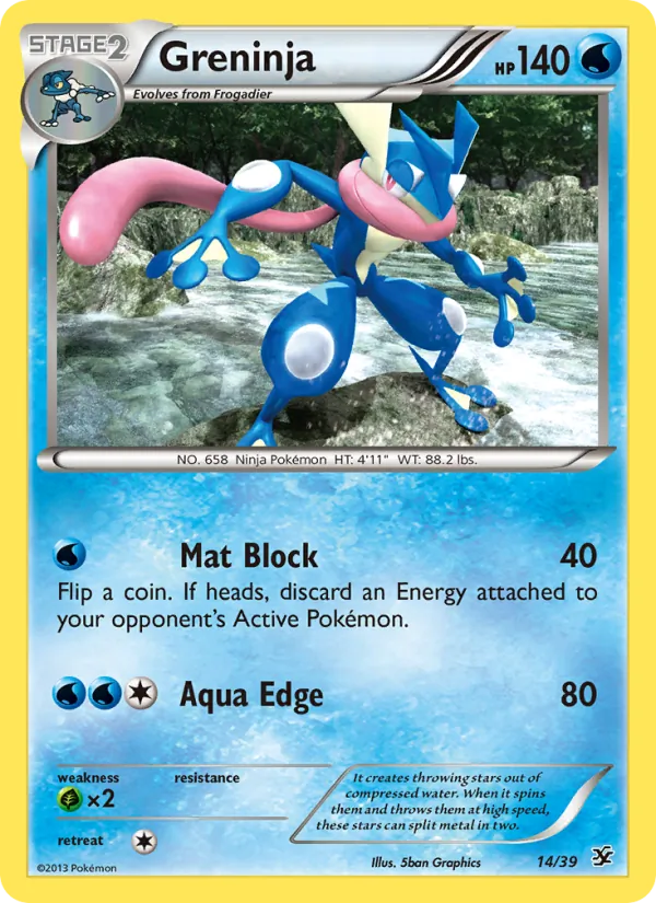 Greninja, Kalos Starter Set 014/039