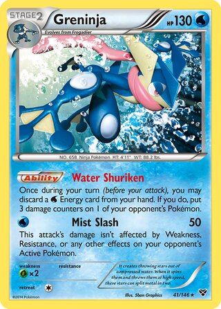 Greninja, WC Deck 2016 (Ninja Blitz) 041/146
