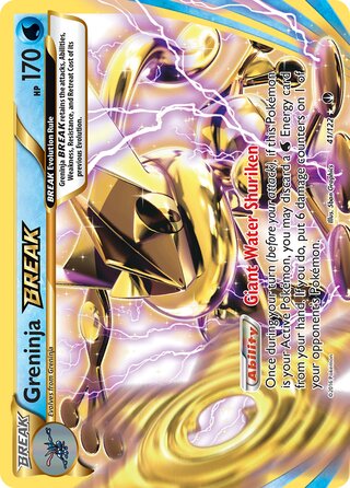 Greninja BREAK, WC Deck 2016 (Ninja Blitz) 041/122