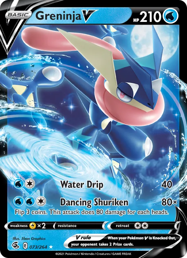 Greninja V, Fusion Strike 073/264