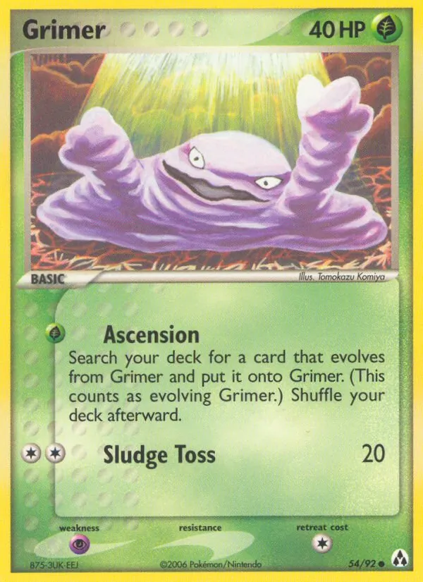 Grimer, Legend Maker 054/092