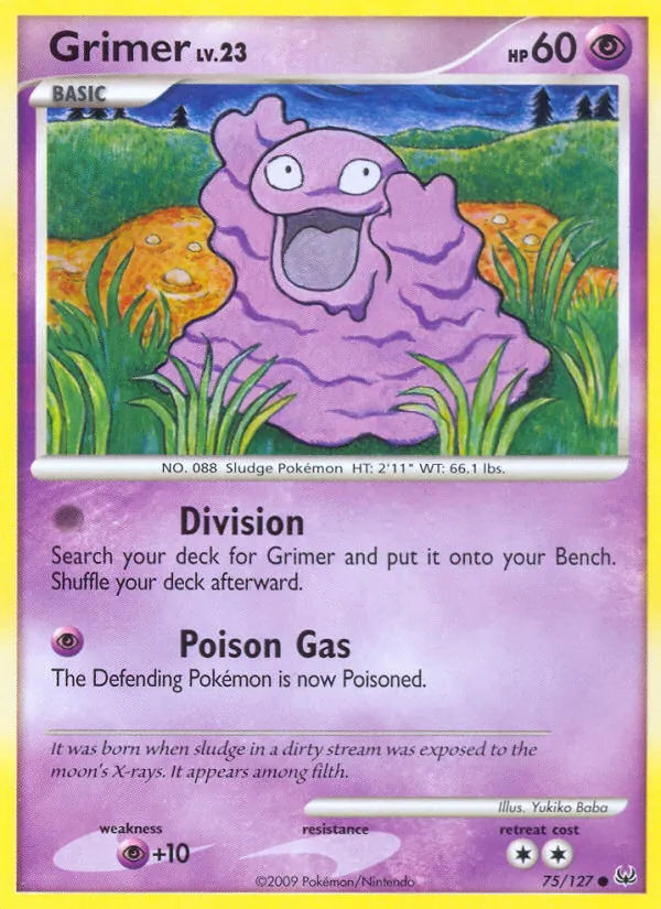 Grimer, Platinum 075/127