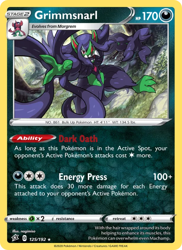 Grimmsnarl, Rebel Clash 125/192