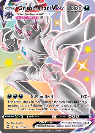 Grimmsnarl VMAX, Shining Fates SV117/SV122