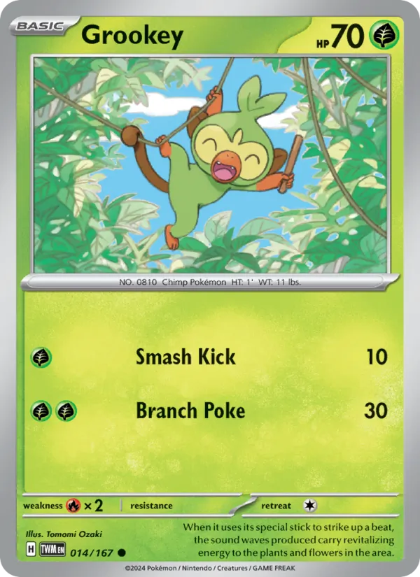 Grookey, Twilight Masquerade 014/167