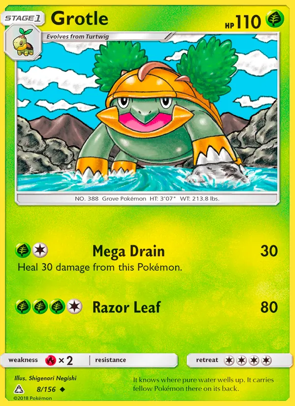 Grotle, Ultra Prism 008/156