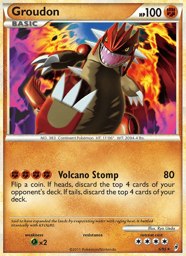 Groudon, Call of Legends 006/095