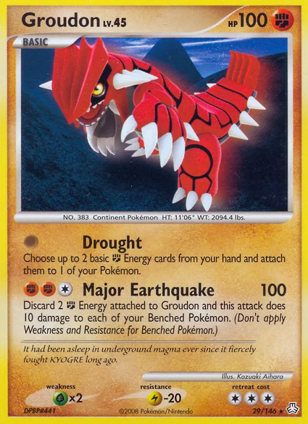Groudon, Legends Awakened 029/146