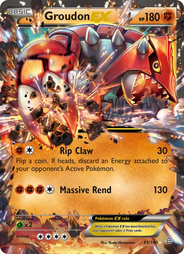 Groudon EX, Primal Clash 085/160
